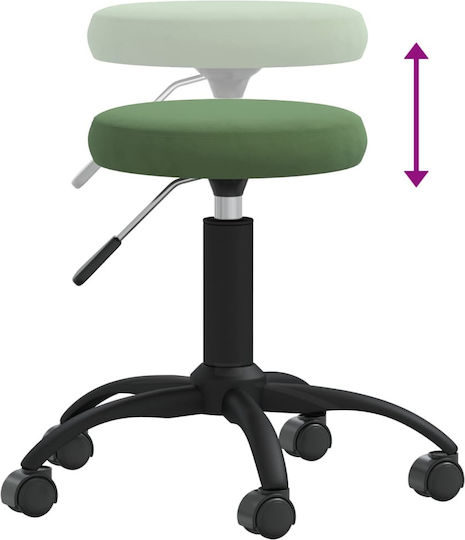 vidaXL Medical Stool Green 3085741