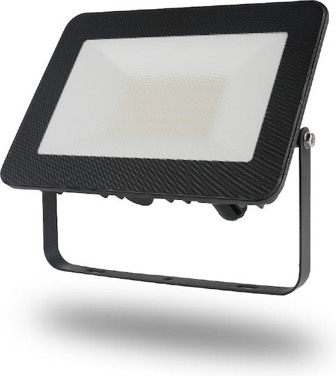 Lucas LED Στεγανός Προβολέας LED 50W Θερμό Λευκό 2700K IP66