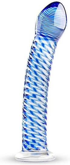 Gildo Glass Dildo No. 5 Glasdildo Blue 18cm