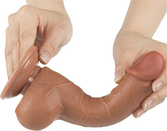 Dildo Sliding Skin 7,5 Braun (bis zu 18 Raten)