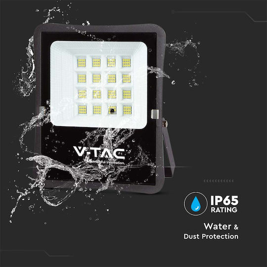 V-TAC Στεγανός Προβολέας LED 15W Ψυχρό Λευκό 6400K IP65