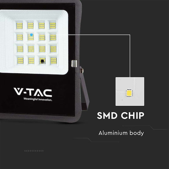 V-TAC Στεγανός Προβολέας LED 15W Ψυχρό Λευκό 6400K IP65