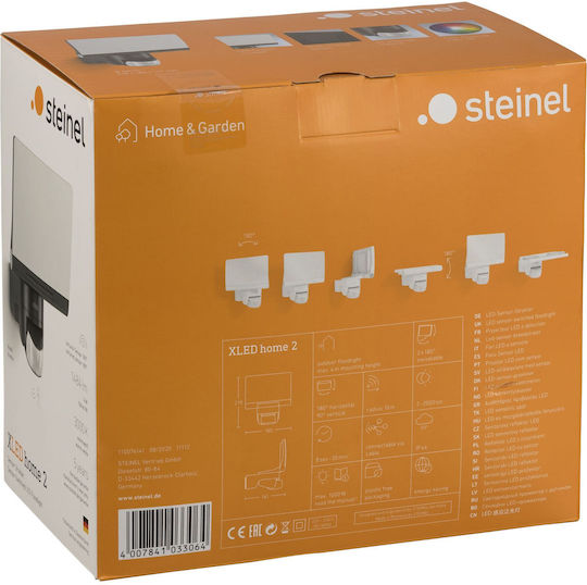 Steinel Xled Home 2 Waterproof LED Floodlight 14W with Motion Sensor IP44