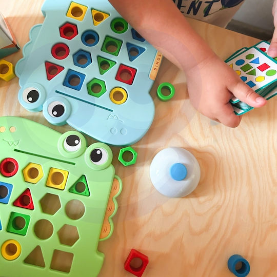 Match Shapes Montessori Joc Educațional de Cunoștințe