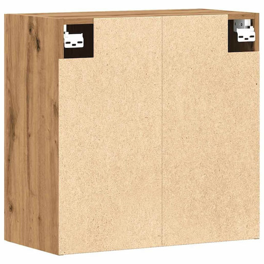 vidaXL Bathroom Cabinet L60xW31xH60cm Oak