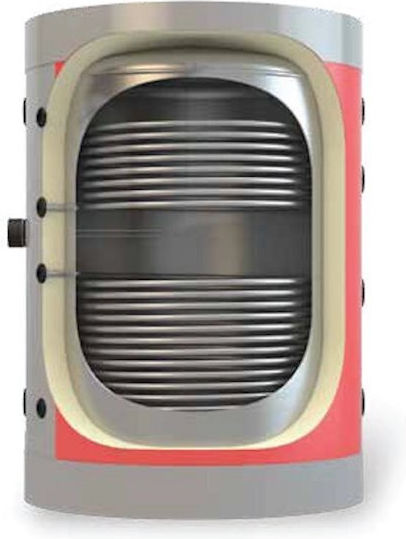 Calpak Rezervor de inerție Sticlă 1000lt cu un singur alternator Energie dublă