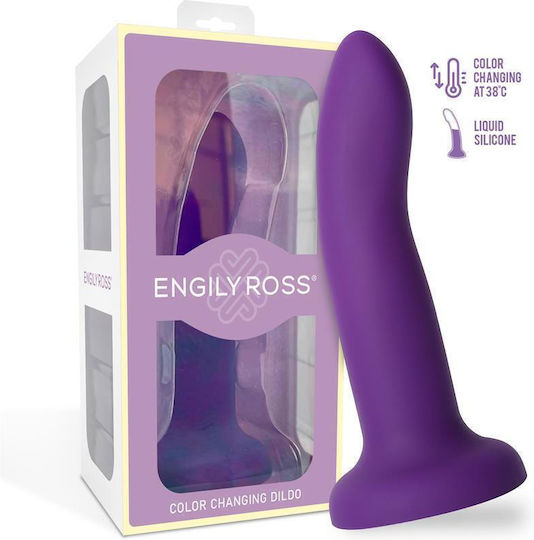 Engily Ross Dildo Mit Saugnapf Lila 14cm