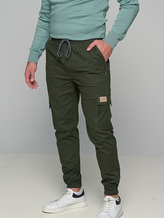 Trousers Cargo in Regular Fit Khaki