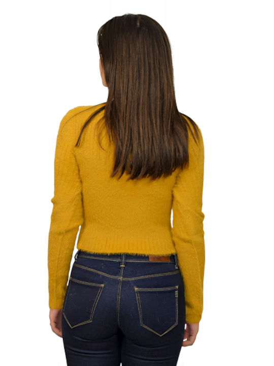 Morena Spain Pullover Mustard WS-67048-25BL-ΜΟΥΣΤ