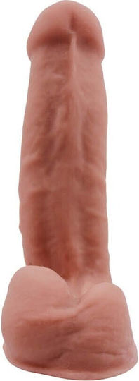 Chisa Novelties Topless Lover T-skin Real So Natural Ρεαλιστικό Dildo με Όρχεις και Βεντούζα Flesh 19cm