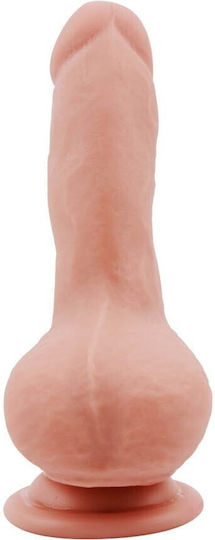 Chisa Novelties Bottomless Pleasure Ρεαλιστικό Dildo με Όρχεις και Βεντούζα Flesh 20cm