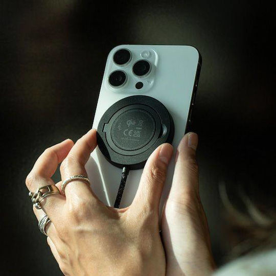 Native Union Безжично зарядно Qi2 15W Sandstone (SnapStand)