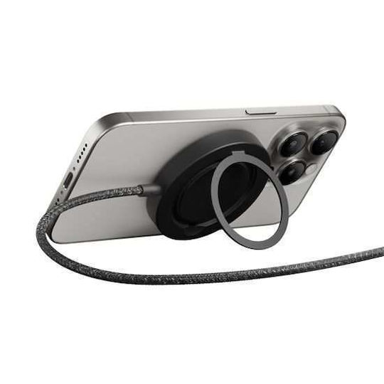 Native Union Kabelloses Ladegerät Qi2 15W Schwarzs (SnapStand)
