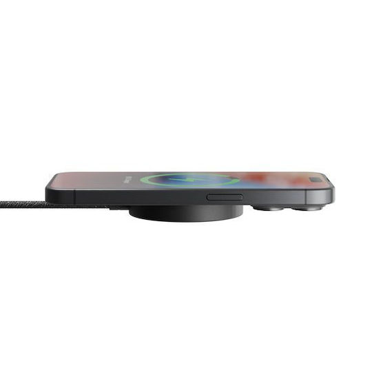Native Union Kabelloses Ladegerät Qi2 15W Schwarzs (SnapStand)