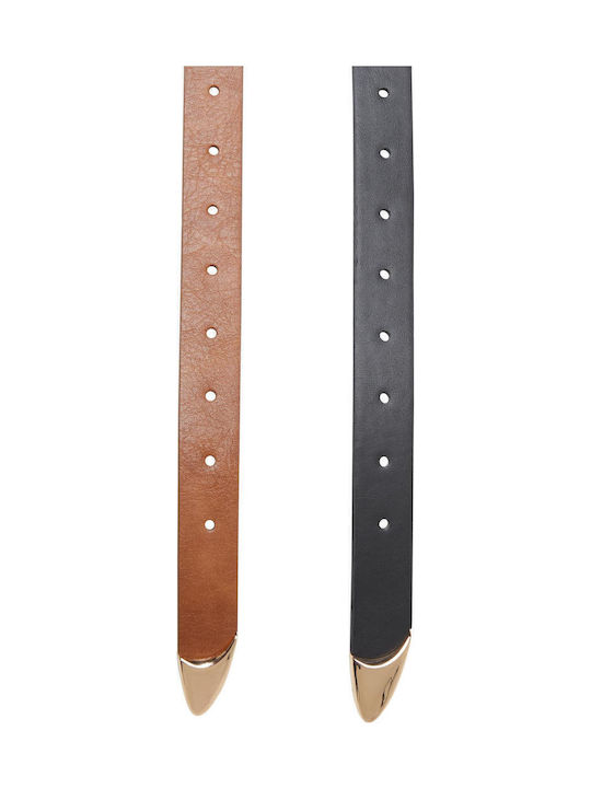 Herren Gürtel Leder Schwarz