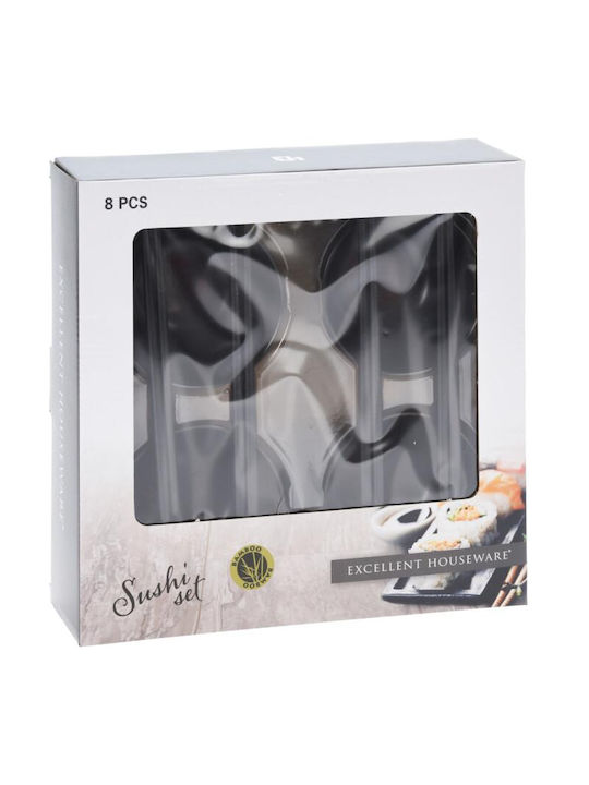 Excellent Houseware Μπωλ Σερβιρίσματος Στρογγυλό Κεραμικό Μαύρο με Διάμετρο 10.5εκ. 8τμχ Excellent Houseware Μπωλ Σερβιρίσματος Στρογγυλό Κεραμικό Μαύρο με Διάμετρο 10.5εκ. 8τμχ