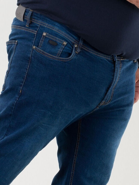 Pantaloni Jeans pentru Bărbați cu Croială Regular Sc. Blue