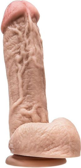 Dr. Skin Mr. D. Ρεαλιστικό Dildo με Όρχεις και Βεντούζα Flesh 22cm