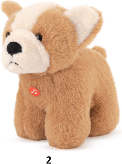 Amek Toys Plush Puppy 18 cm (Various Designs) 1pc