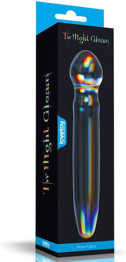 Lovetoy Glow Γυάλινο Dildo 18.4cm
