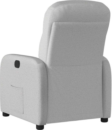 Fotoliu Relax cu Puf Grey Cloud 66x88x95cm