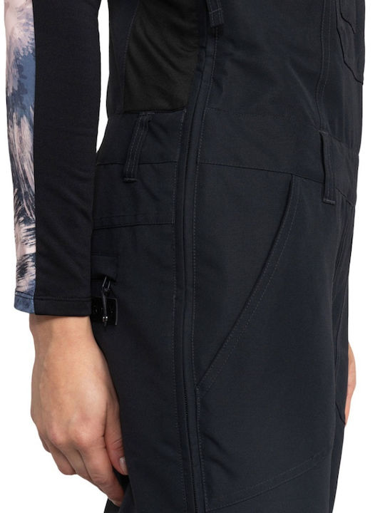 Roxy ERJTP03267-KVJ0 Women's Dungarees for Ski & Snowboard Black