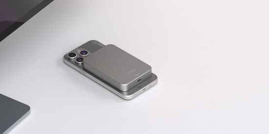 LinQ Slim Qi2 MagSafe Qi2 Powerbank 10000mAh 15W Graue