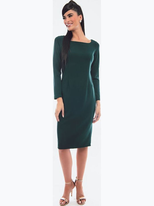 Midi Kleid Green