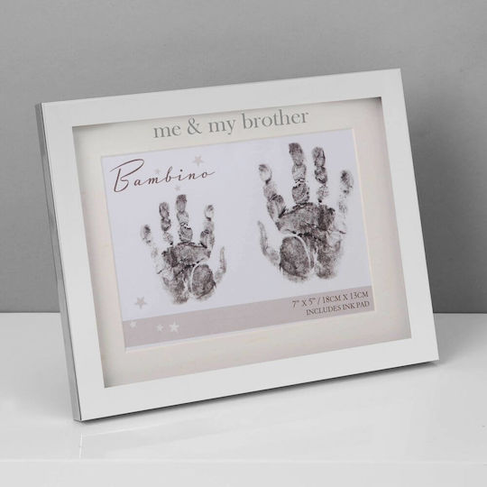 Bambino by Juliana Erinnerungsrahmen für Babys aus Silber