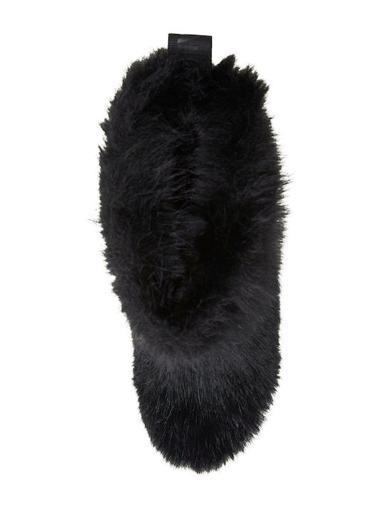 Vectra Yeti Women's Ankle Boots with Fur Black