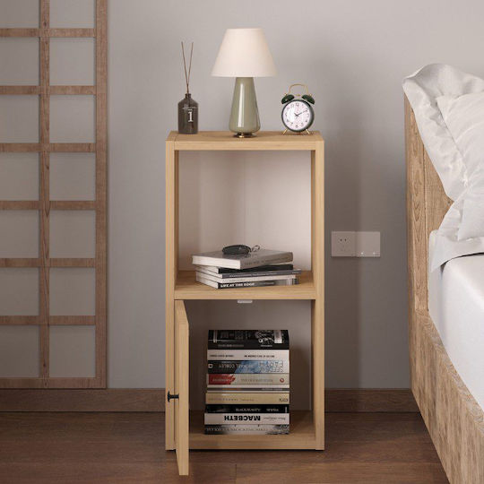 Bedside Table Vito Wooden Beige 34x30x66.4cm GP041-0088 2