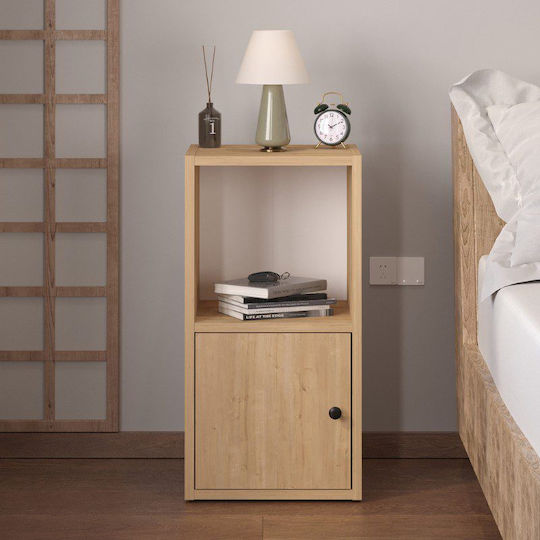 Bedside Table Vito Wooden Beige 34x30x66.4cm GP041-0088 2
