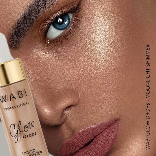 Wabi Beauty Glow Drops Eye Shadow in Cream Form with Gold Colour 15ml