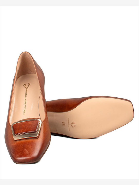 Mourtzi Tabac Brown Heels