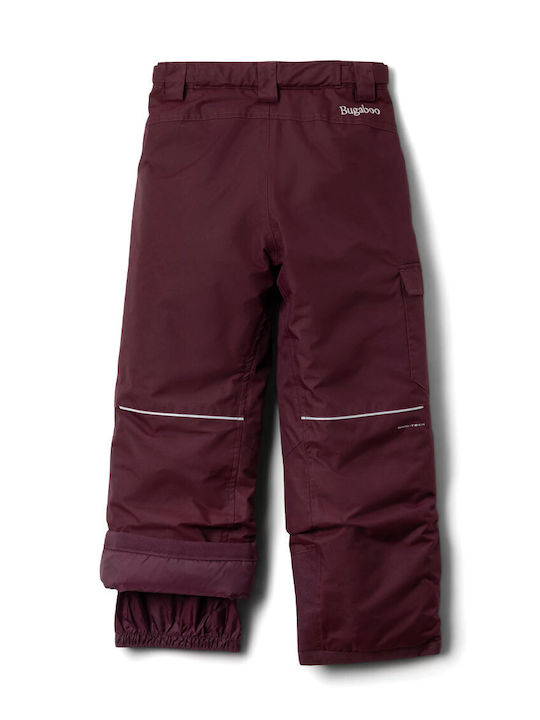 Columbia Bugaboo 2089842-607 Kids Trousers for Ski & Snowboard Red