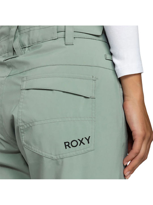Roxy Backyard ERJTP03277-GJN0 Women's Trousers for Ski & Snowboard Green