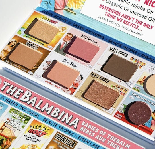 theBalm Nude Dude Volume 2 Παλέτα με Σκιές Ματιών σε Στερεή Μορφή 9.6gr
