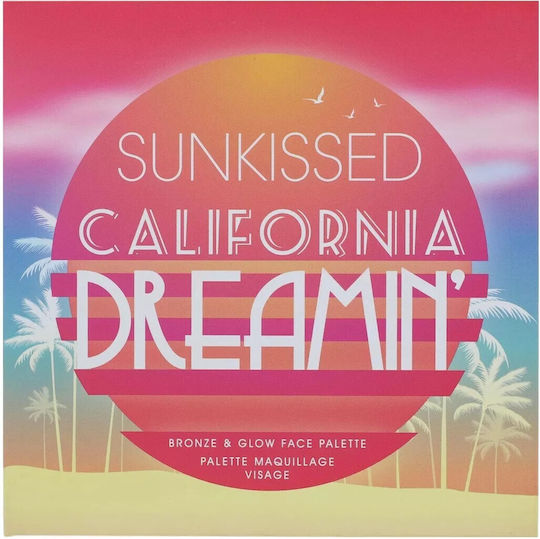 Sunkissed Παλέτα με Σκιές Ματιών σε Στερεή Μορφή Bronze & Glow 30gr