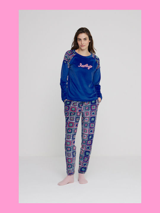 Noidinotte Winter Women's Pyjama Set Velvet