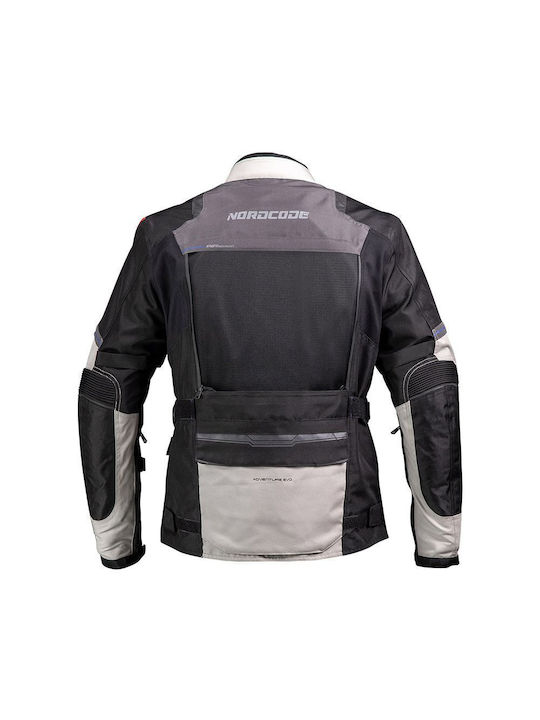 Nordcode Adventure Evo 24 Cordura Men's Jacket 4 Seasons Light-Grey Black