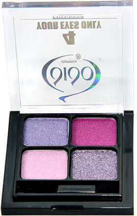 Dido Cosmetics Paletă Fard De Pleoape Cu 4 Culori În Formă Pudră Presată 7gr