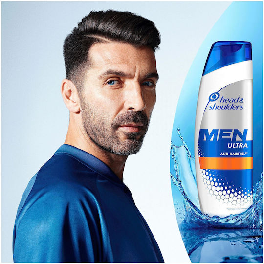 Head & Shoulders Men Ultra Anti-chute Σαμπουάν κατά της Τριχόπτωσης για Όλους τους Τύπους Μαλλιών 250ml
