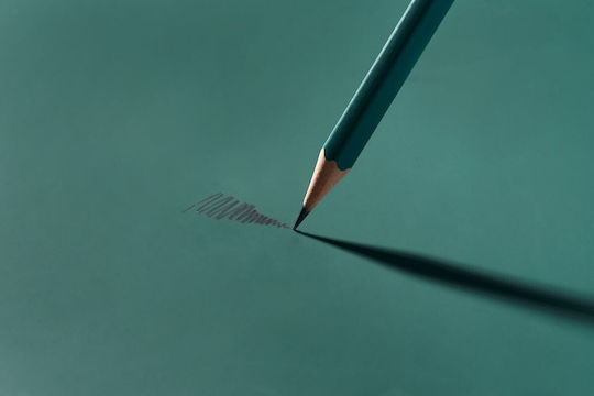 Blackwing Σετ 12 Μολύβια Μαλακά με Γόμα Πράσινα