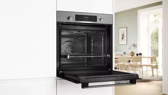 Bosch Φούρνος άνω Πάγκου 71lt χωρίς Εστίες Π59.4εκ. Γκρι