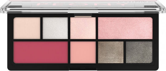 Catrice Cosmetics The Soft Peony Eyeshadow Palette Eye Shadow Palette in Solid Form Soft Peony 9gr