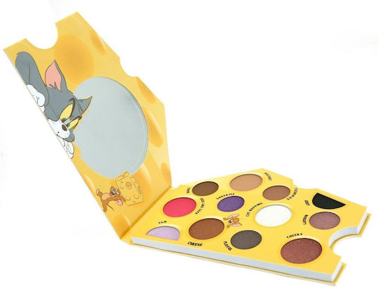 Mad Beauty Tom & Jerry Paletă cu Farduri de Pleoape Matifiant Formă Solidă