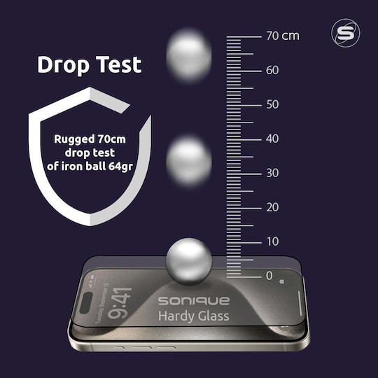 Curvy Glass Sonique Premium Series HD Full Cover 9H Realme Realme 11 Pro 5G Realme 11 Pro Plus 5G Black