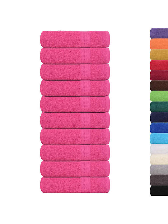 vidaXL Bath Towel 70x140cm. Pink