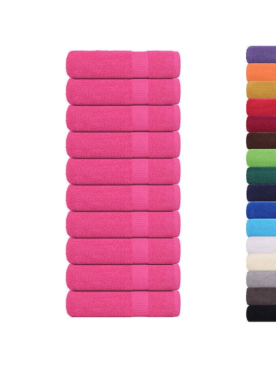 vidaXL Bath Towel 100x150cm. Pink