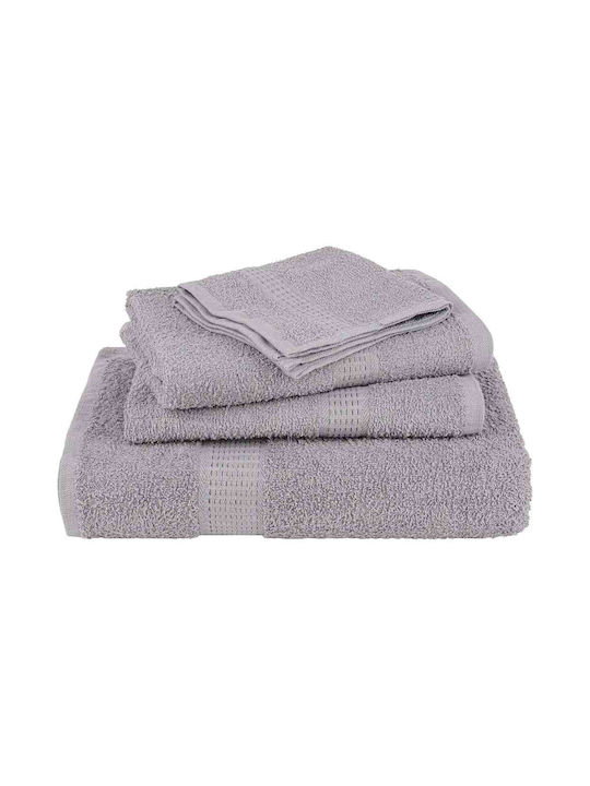 vidaXL Hand Towel Grey Weight 360gr/m²